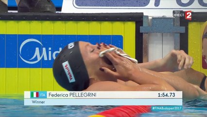 Federica Pellegrini bat Ledecky en finale du 200 m dames !!