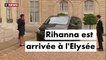 La chanteuse Rihanna est arrivée à l’Elysée pour un entretien avec Emmanuel Macron