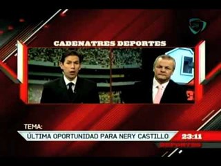 ¿Última oportunidad para Nery Castillo?