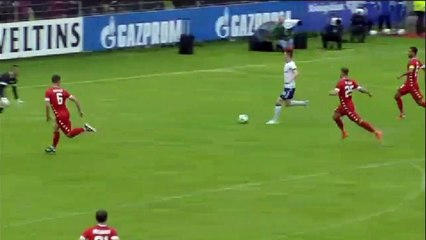 Bernard Tekpetey Goal - FC Schalke 04 1-0 Neftçi Baku 26.07.2017