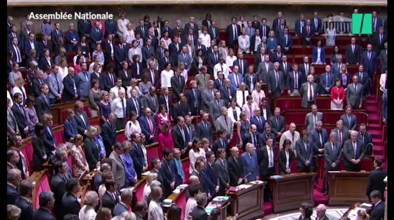 Émotion à l'Assemblée Nationale, pendant l'hommage à Corinne Erhel, militante En Marche!, décédée le 6 mai dernier
