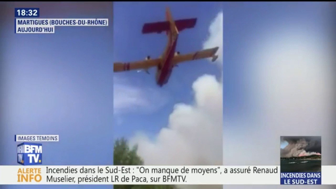 Bouches-du-Rhône: le feu a repris à Martigues