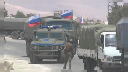 Россия доставила первую гумпомощь в зону деэскалации