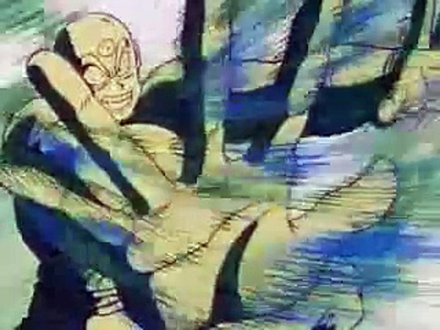 ドラゴンボール 天津飯がピッコロに魔封波を放つ！アニメオリジ