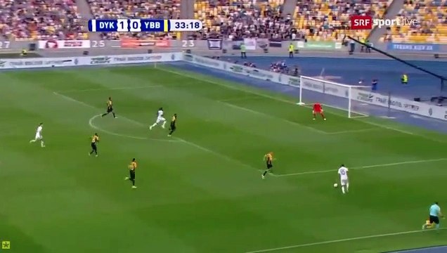 Dieumerci Mbokani Fantastic Goal - Dynamo Kiev vs Young Boys 2-0 26.07.2017 (HD)