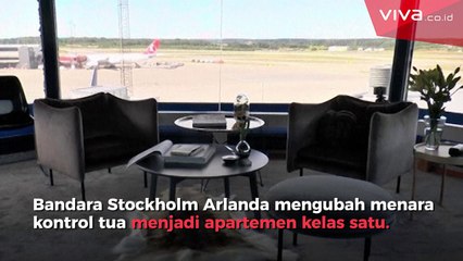 Sensasi Menginap di Menara Pantau Bandara