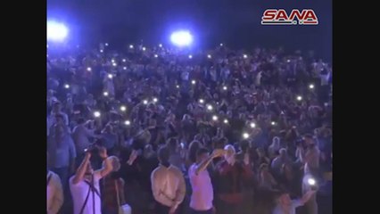 First Concert In Several Years Held at Aleppo Citadel