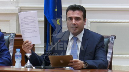 Kryeministri Zaev prezanton marrëveshjen me Bullgarinë