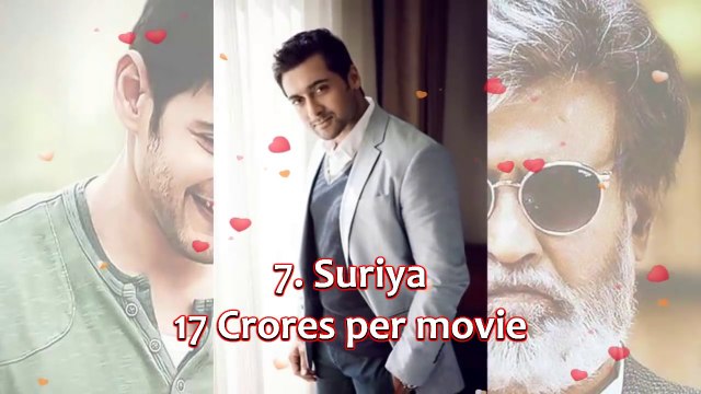 || Top 10 Highest Paid South Indian Actors - You won't believe! ||