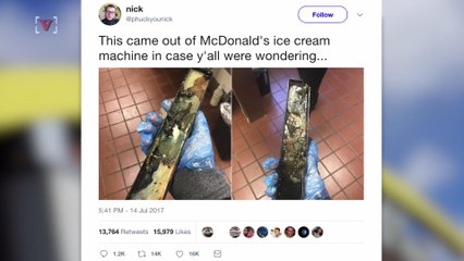 A Former McDonald's Employee Posts Yucky Pictures of What May Be Inside the Ice Cream Machines