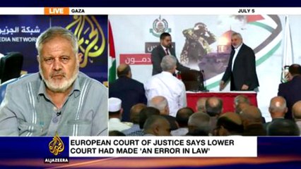 EU ruling to keep Hamas on terrorism blacklist 'outrageous'