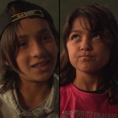 These refugees are telling the world what makes them happy