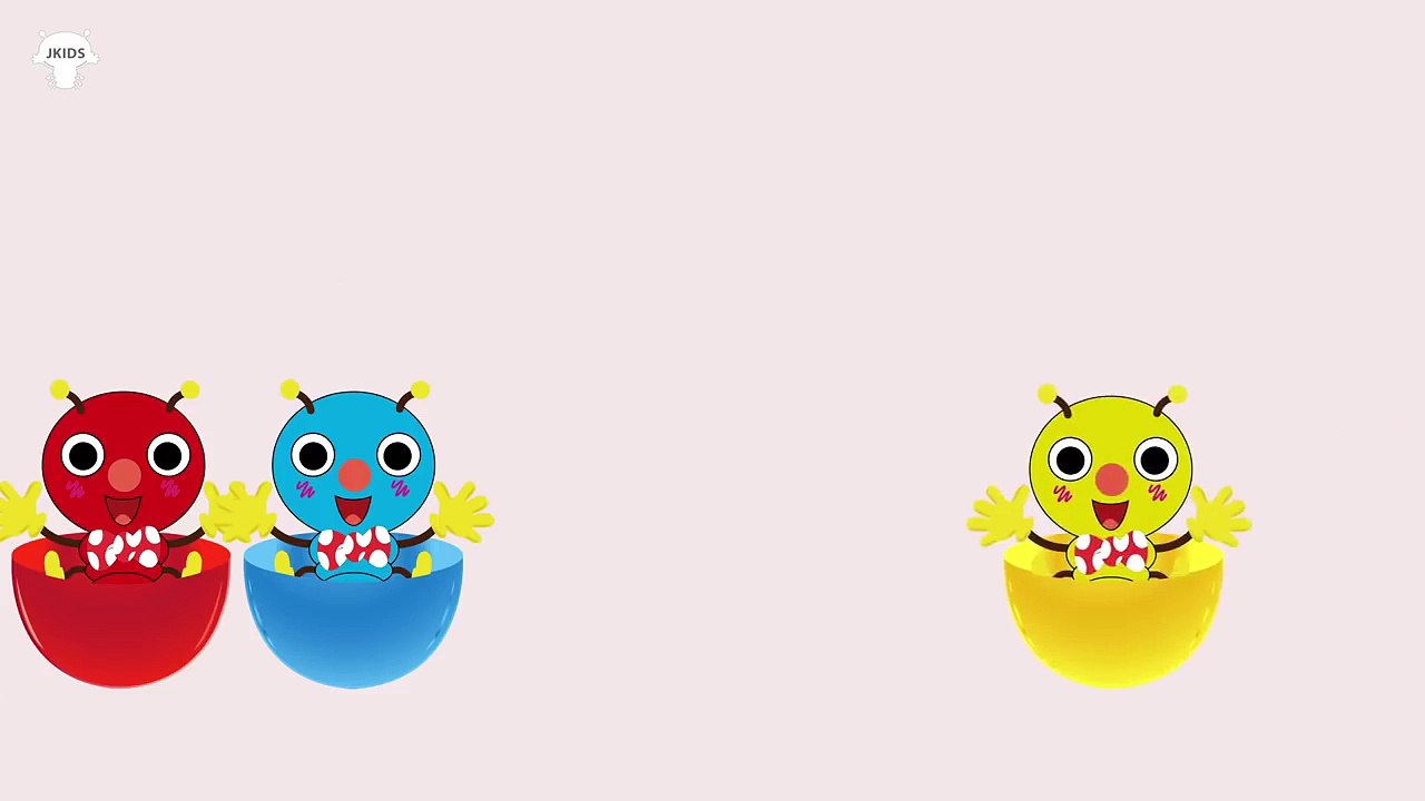 むしむしくん アニメ ❤ シリンジで色を学ぶ (日本語) ❤ 子供向けアニメ ❤ こどもが笑う！赤ちゃん泣き止む！