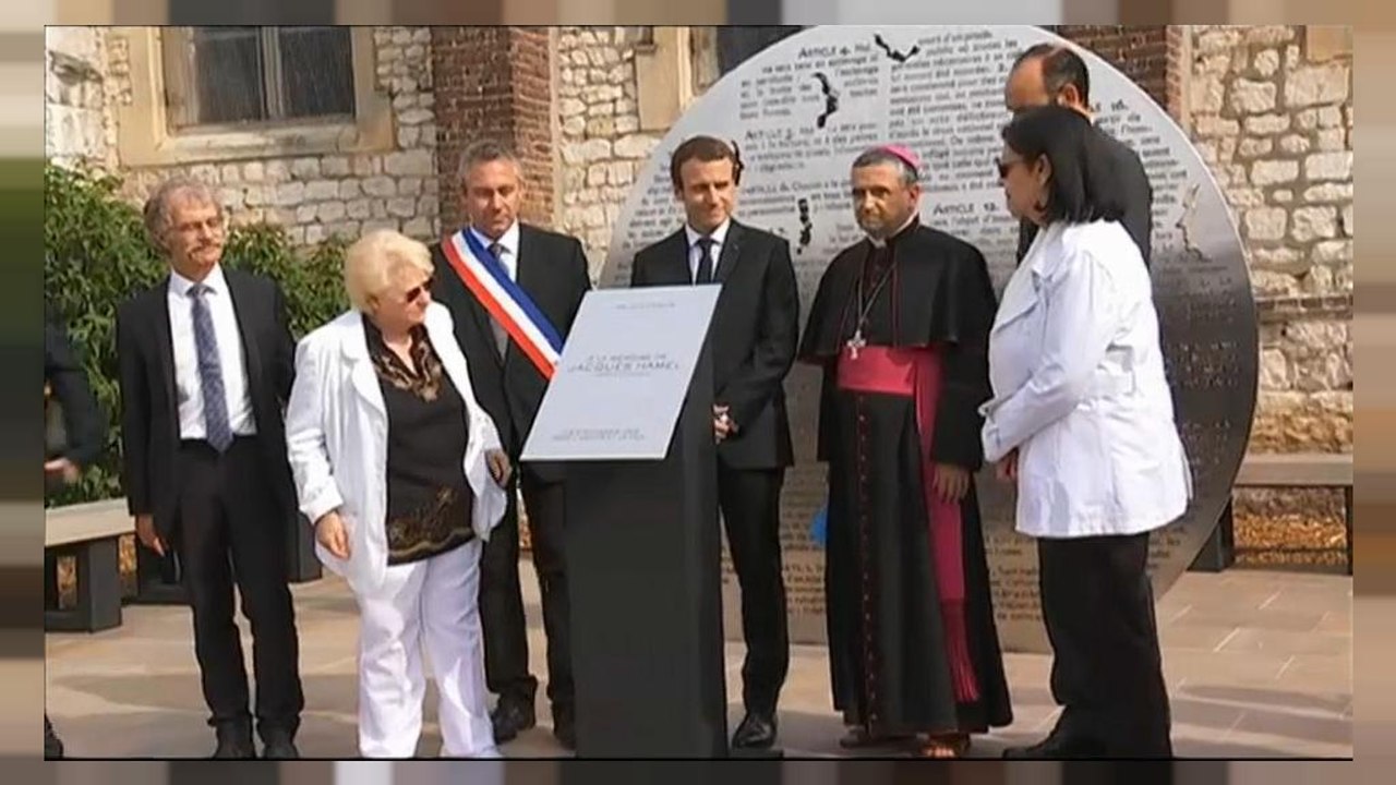 Ein jahr nach dem attentat: gedenken an père hamel