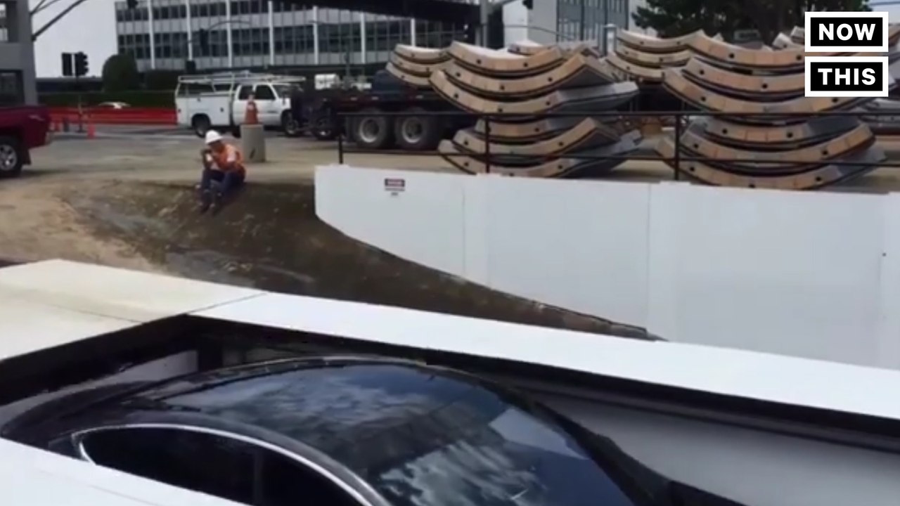 Elon Musk's Car Elevator Has Successful Test
