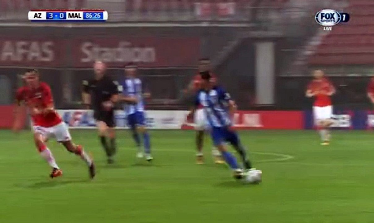 GOAL HD -	 AZ Alkmaar (Ned)	3-0	Malaga (Esp) 26.07.2017
