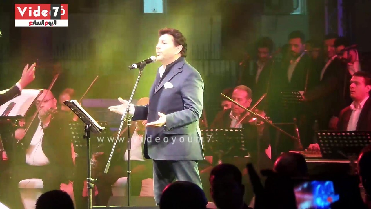هانى شاكر يغنى "يا حبيبتى يا مصر" لايف