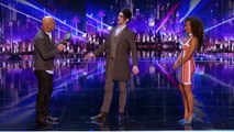 Colin Cloud- Mind Reader Amazes Mel B and Howie Mandel - America's Got Talent 2017
