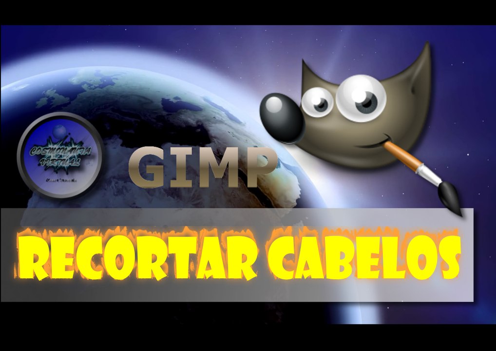 Recortar cabelo no Gimp