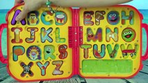 Learn ABC Alphabet with Sesame Street Elmo, Cookie Monster, Abby, Big Bird! Educational Vi