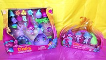 ANNA CUTS POPPYS HAIR OFF Trolls Poppy Style Station Makeover Toys Review TROLL TOY HAIRC