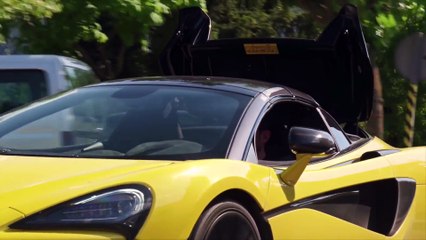 McLaren 570S Spider Driving Video in Sicilian Yellow