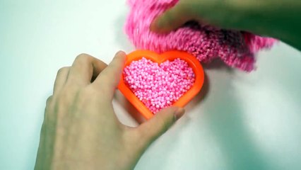 How To Make Colors Square Jelly Play Foam Spoon Clay Slime