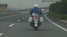 【JAPANESE POLICE】Regulate traffic violations motorcycle police officer（180km/hの命を賭けた白バイ追跡）