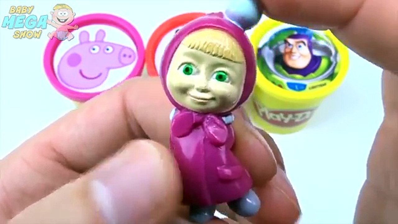 Vanz Toys - Play Doh Clay Surprise Cups Toys with Paw Patrol Thomas Masha Pikachu Peppa Pi