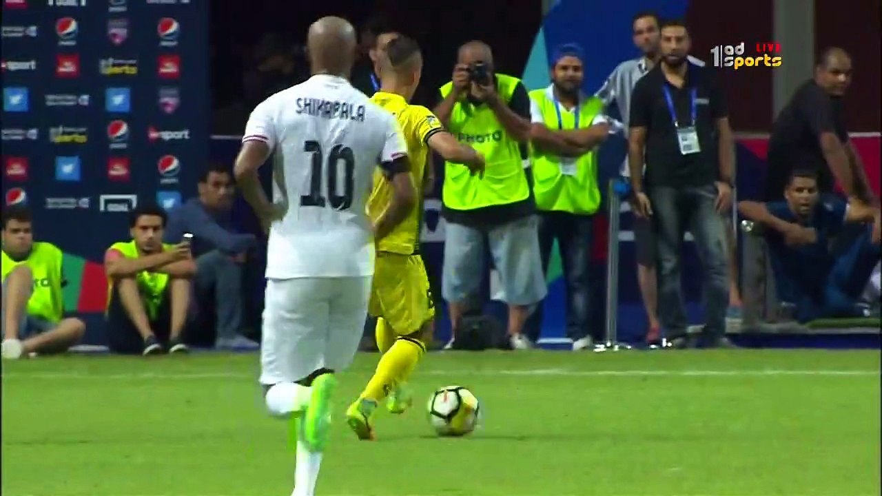 اهداف مباراة الزمالك المصري و العهد اللبناني 1 - 0 في البطولة العربية 26-7-2017
