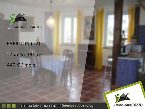 T2 54.00m2 A louer sur Espalion - 440 Euros/mois