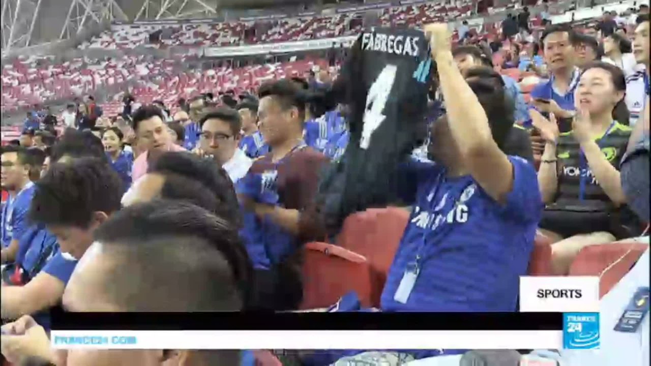 Football: Chelsea F.C. tours in Singapour, a dream come true for Asian fans