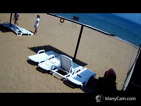 Веб-камера online в Керчи. Героевское. Пляж. 27.07.2017 13ч.00 мин.