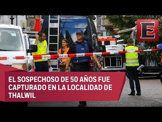 Capturan en Suiza al atacante de la motosierra