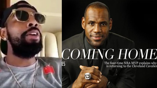 Kyrie Irving Sings I'm Coming Home to TROLL LeBron James