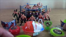 Toy Wrestlers And Ring - Open Surprise Eggs For Boys | WRESTLING SURPRISE EGGS TOYS