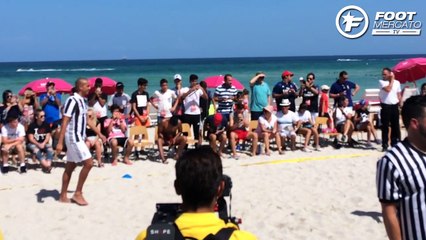 Trezeguet, Trapp et Davids en démonstration sur Miami Beach