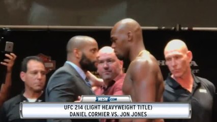 Jon Jones And Daniel Cormier Square Off