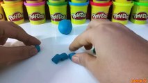 Oyun Hamurundan Şekiller - Fil Yavrusu - make elephant with play dough