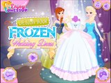 Lets Design Your Frozen Wedding Dress Video Game-Princess Anna and Elsa Frozen Wedding