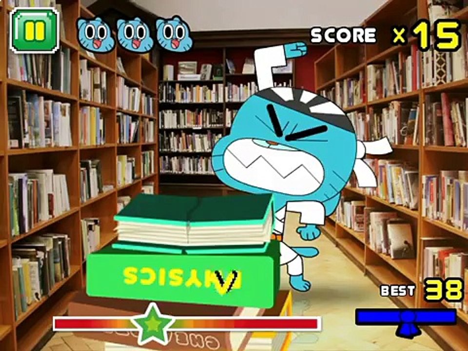 Letspley The Amazing World of Gumball, jeu de karaté locale
