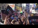 Transgender Rights Activists Protest Trump's Military Ban in Times Square