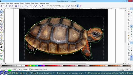 Como Recortar uma Imagem no Inkscape