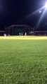 Father Catches Son's Home Run with Bat Given as Birthday Present