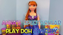 Et poupée gelé Bijoux faire mon collier jouer bague taille Disney elsa doh bracelet tutoria