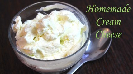 Homemade Cream Cheese *COOK WITH FAIZA*
