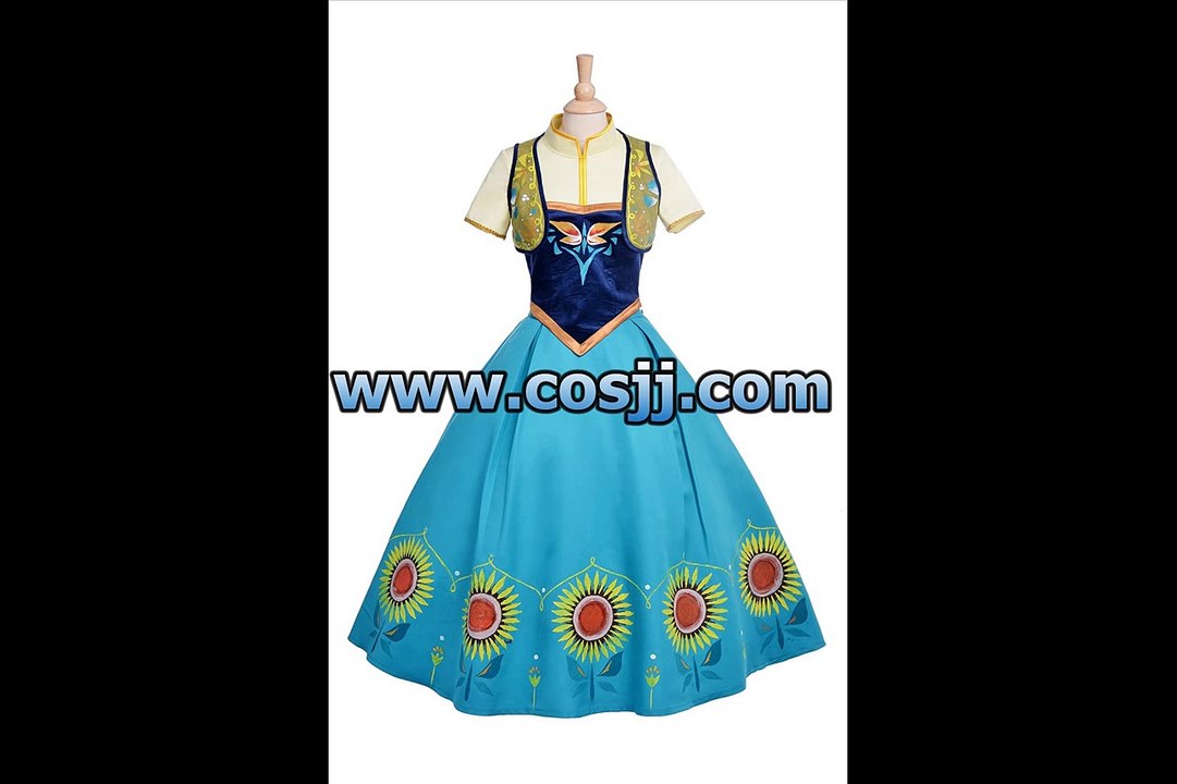 Frozen Anna Fever Cosplay Dress