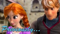 Poupées gel gelé amour se rencontre partie Princesse reine séries vidéo Elsa disney jack anna 32 sp