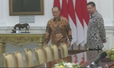 Presiden Bank Dunia Temui Presiden Jokowi