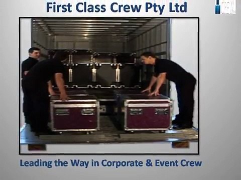 Event Labour Hire Melbourne - First Class Crew Pty Ltd
